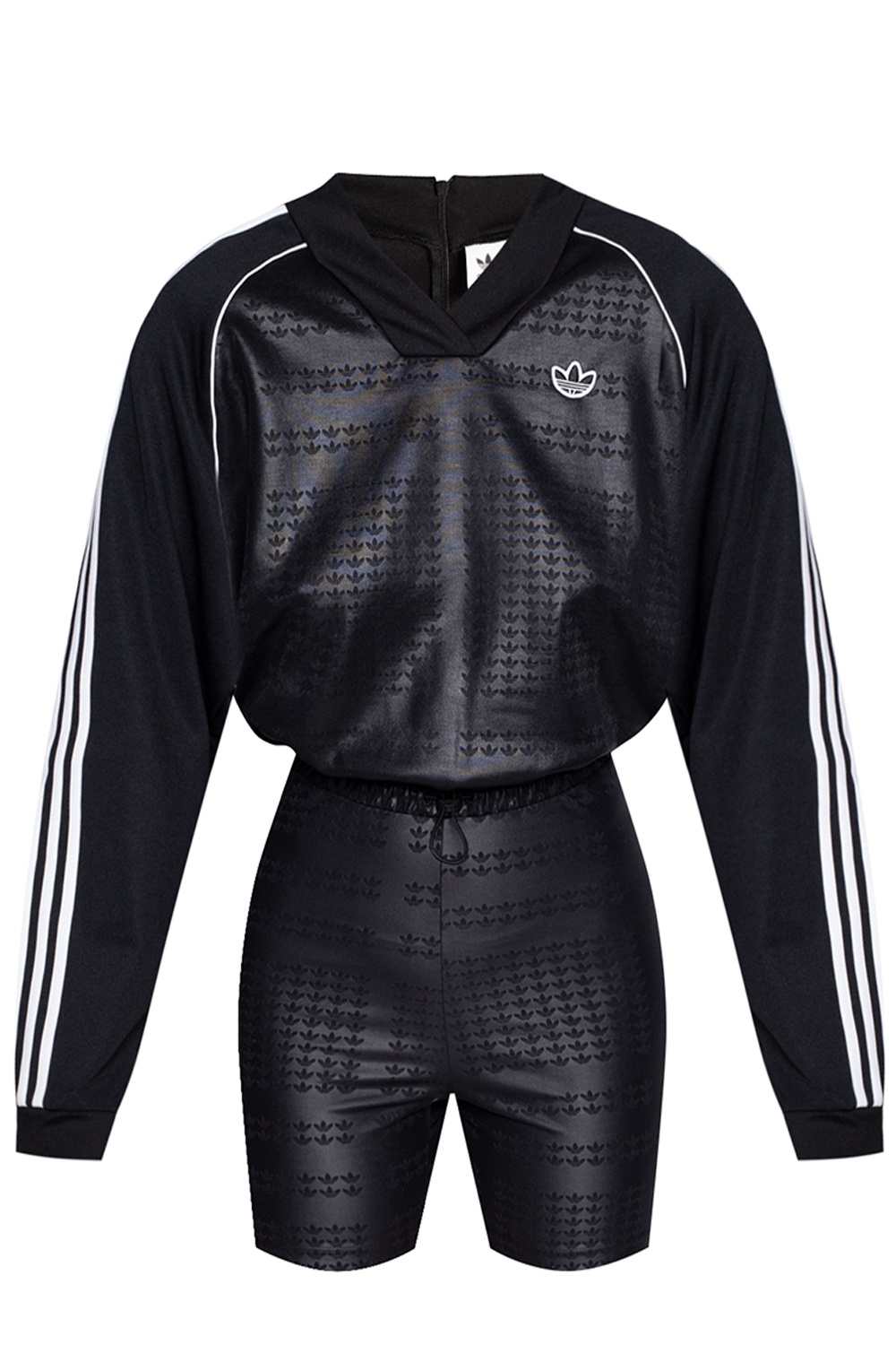 Black top adidas jumpsuit